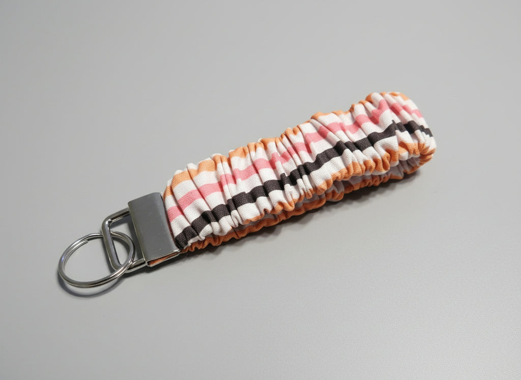 Striped Key Fob Holder
