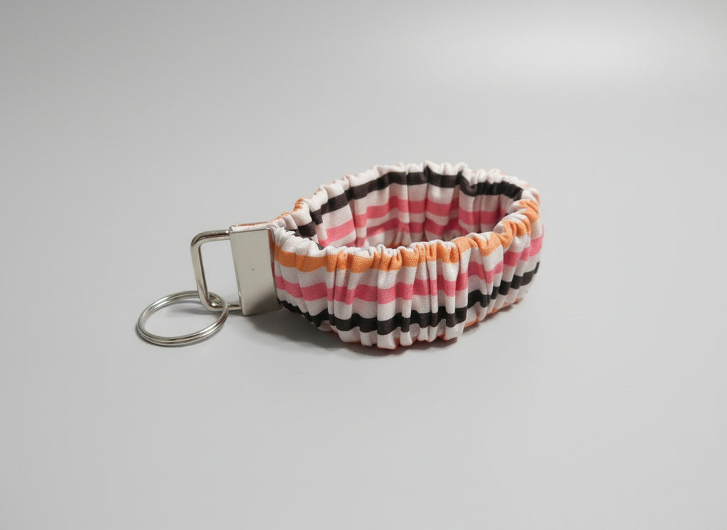 Striped Key Fob Holder