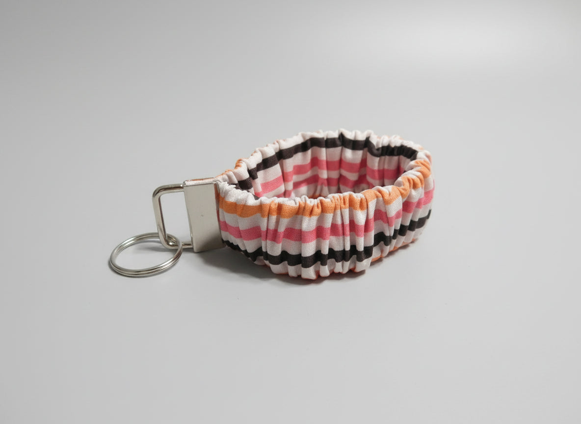 Striped Key Fob Holder