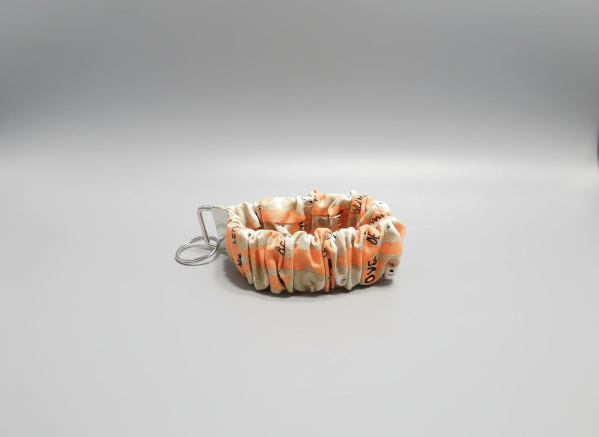 Happy Sloth Key Fob Holder