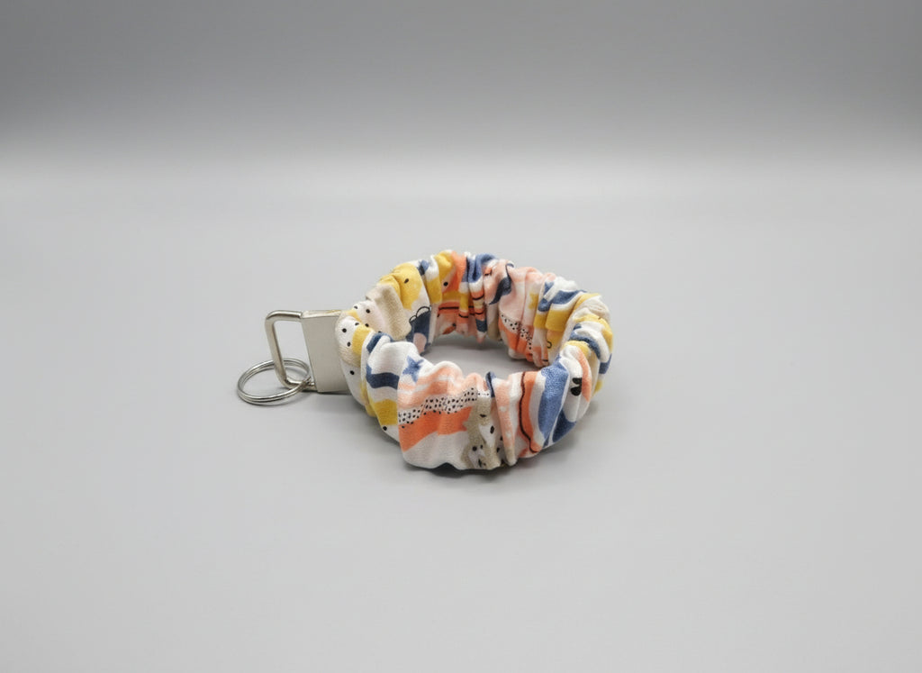 Rainbow Sloth Key Fob Holder