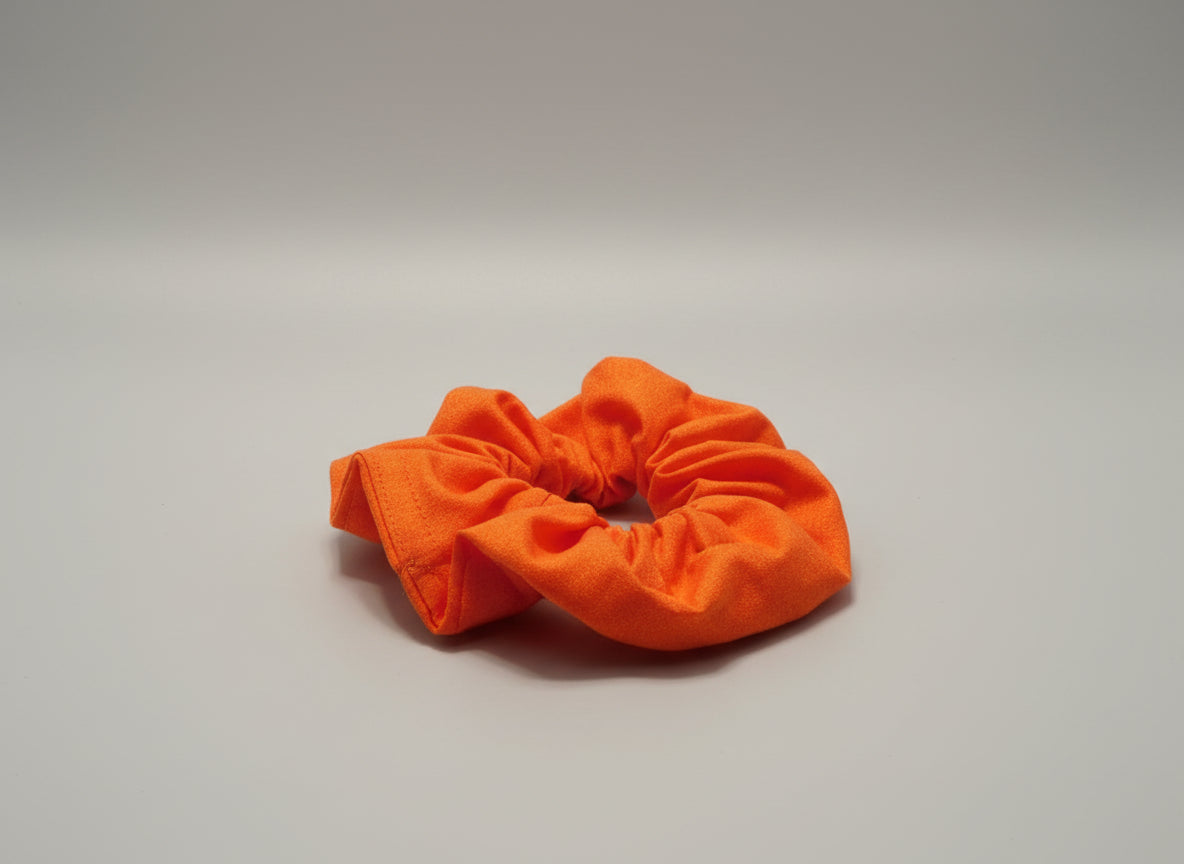 Orange Stone Scrunchie