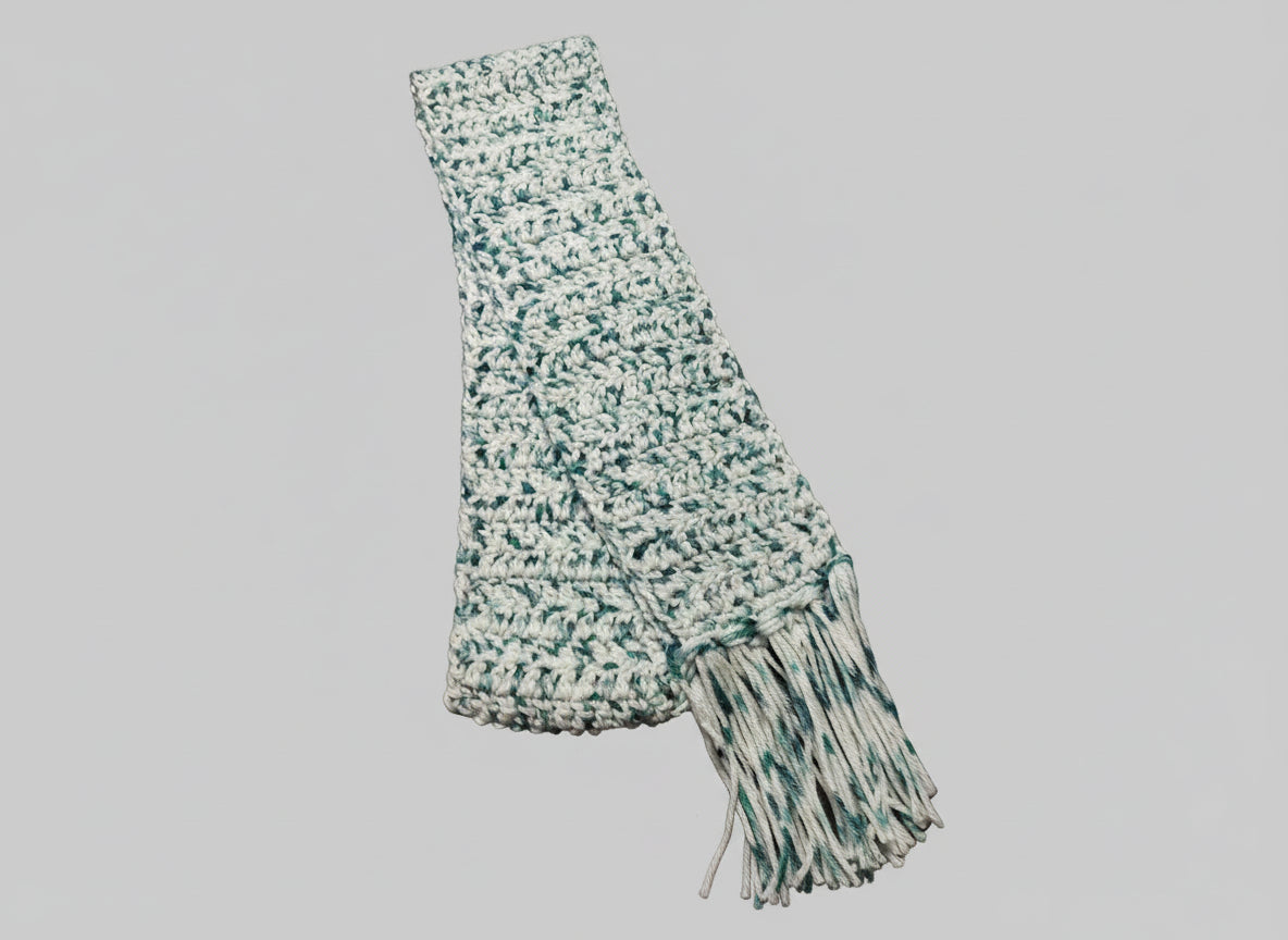 Handcrafted Be Still Scarf