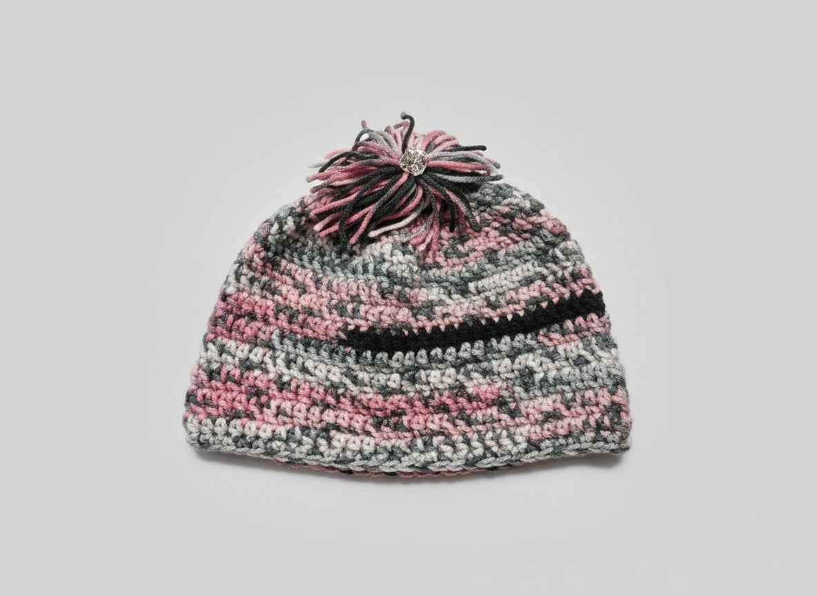 Handcrafted Suprise Stripes Hat