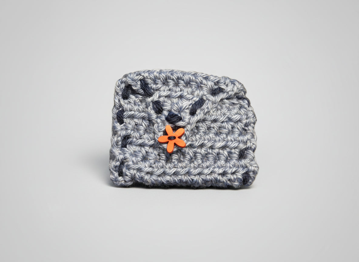 Handcrafted Blue ID/Coin Purse