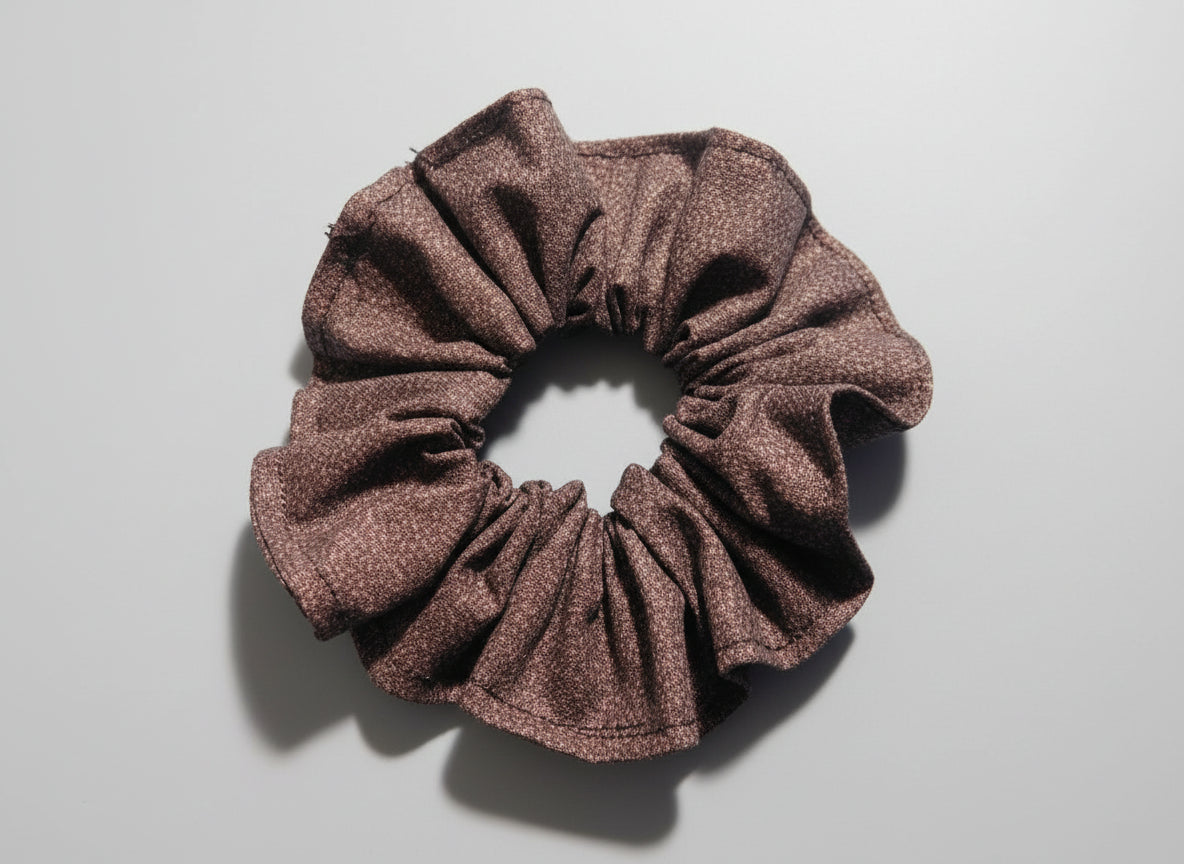 Black Stone Scrunchie