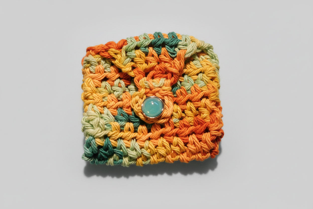 Handcrafted Oasis ID/Coin Purse