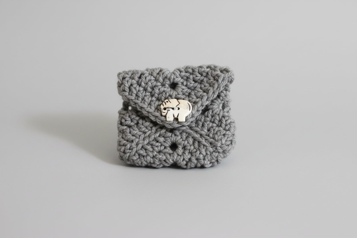 Handcrafted Titanium ID/Coin Purse