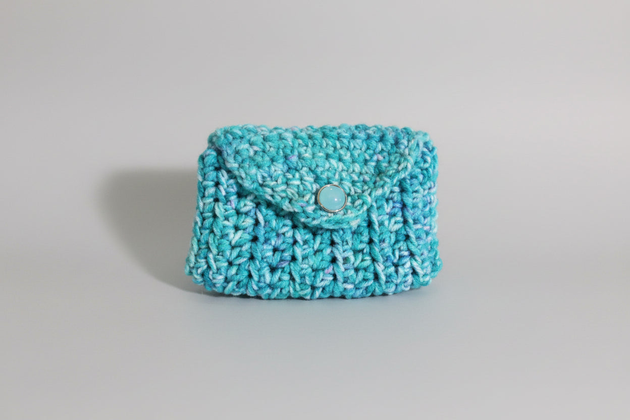 Handcrafted Happy ID/Coin Purse