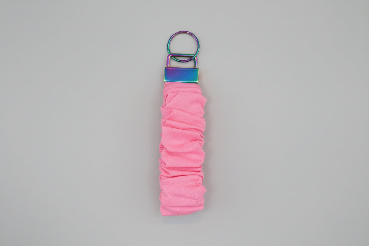 Medium Pink Key Fob Holder