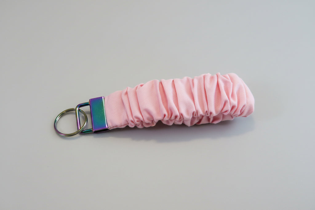 Pale Pink Key Fob Holder