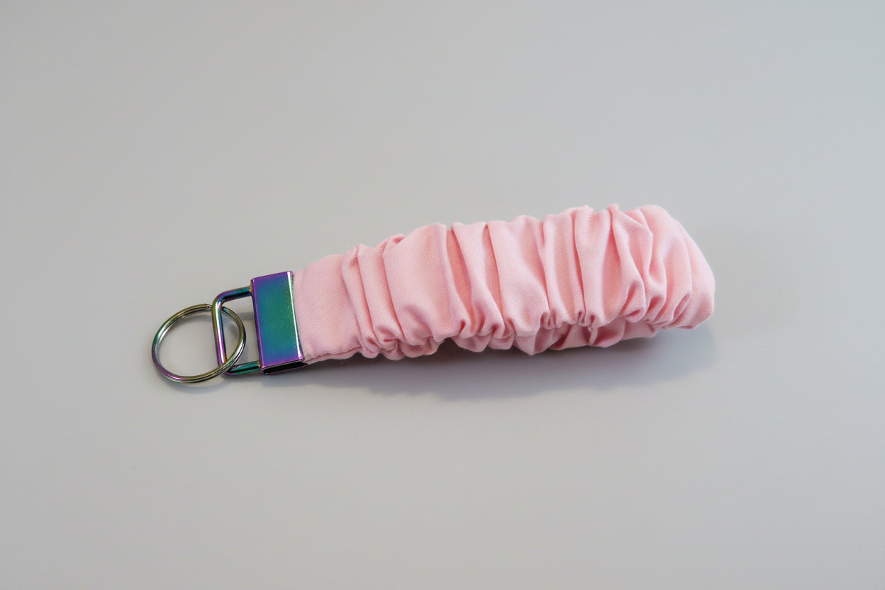 Pale Pink Key Fob Holder