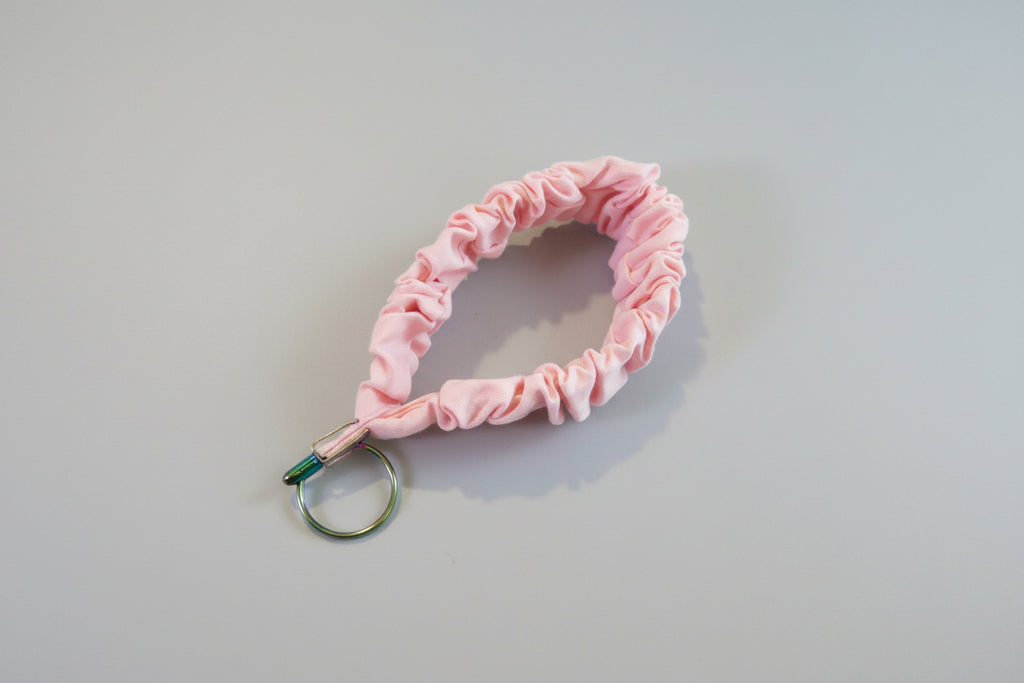 Pale Pink Key Fob Holder